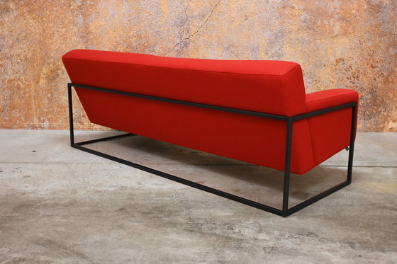 Image 1 of Red Fabric Leolux Adartne Design Sofa