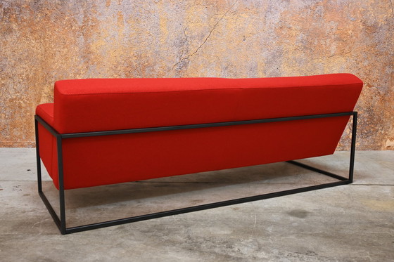 Image 1 of Red Fabric Leolux Adartne Design Sofa