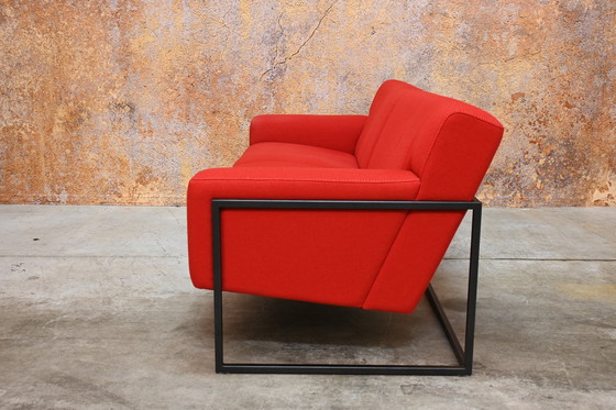 Image 1 of Red Fabric Leolux Adartne Design Sofa