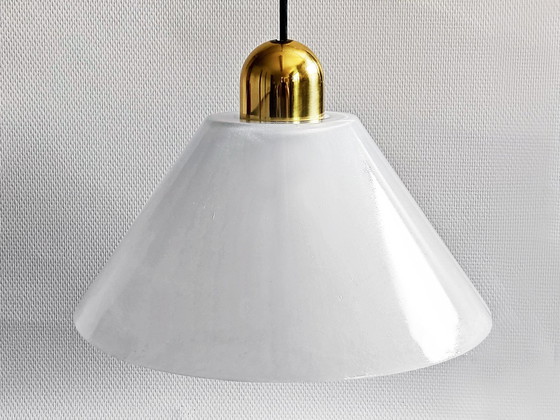 Image 1 of Pendant Lamps Set Of 3 Glashütte Limburg