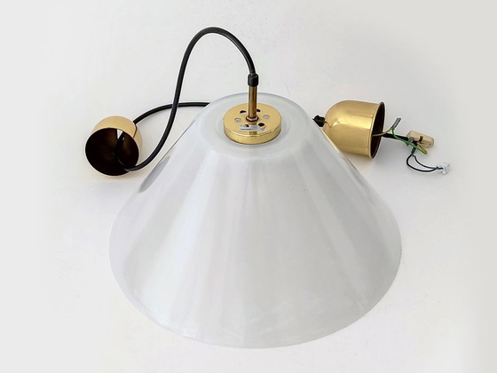 Image 1 of Pendant Lamps Set Of 3 Glashütte Limburg