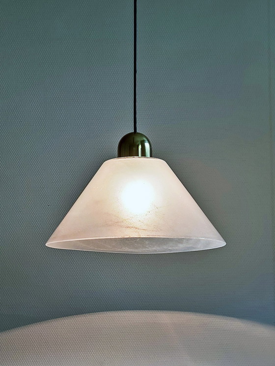 Image 1 of Pendant Lamps Set Of 3 Glashütte Limburg