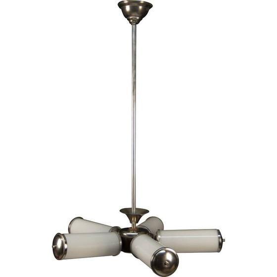 Image 1 of Vintage Chandelier Bauhaus 1940s