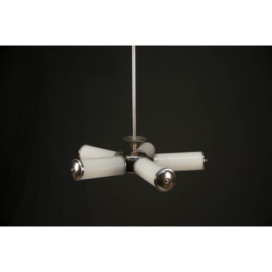 Image 1 of Vintage Chandelier Bauhaus 1940s
