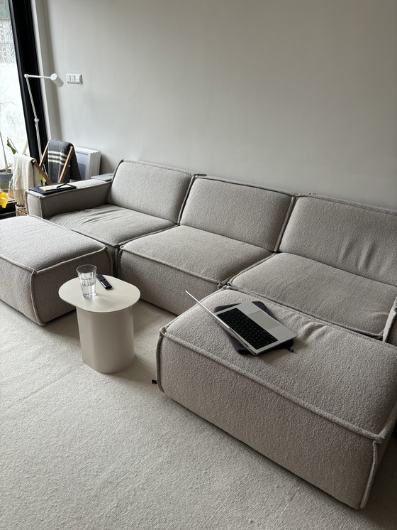 Image 1 of Fest Edge Boucle 3 Seat Sofa + 2 Poufs