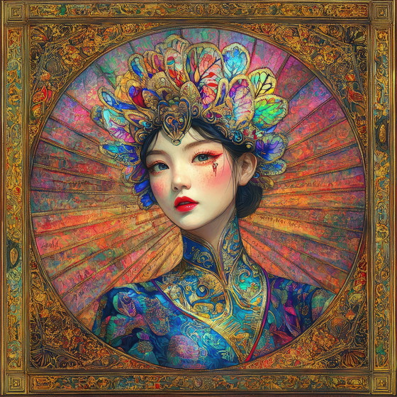 Image 1 of La piccola sarta cinese va a Bali: una rara serie d&#39;arte in edizione limitata, solo 5 copie