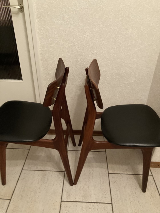 Image 1 of 2x Wébé Stavanger chairs Louis van Teefelen