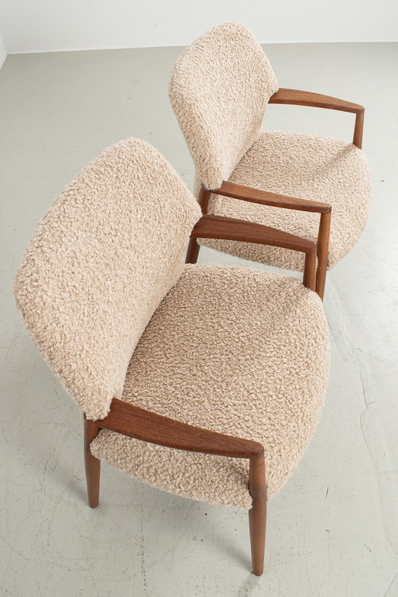 Image 1 of Ensemble de 2 fauteuils modèle '4205' Aksel Bender Madsen pour Fritz Hansen