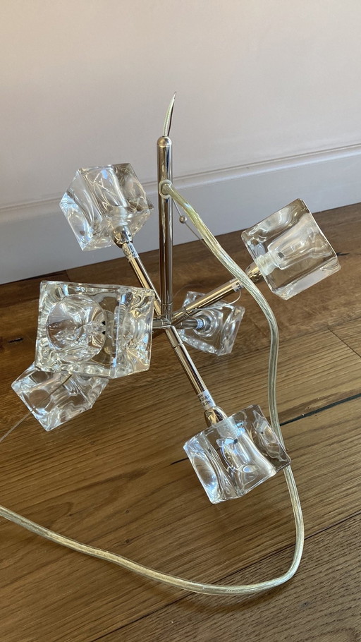 Vintage Ikea Isasa Ice Cube Pendant Lamp