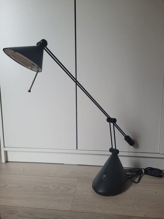 Image 1 of Reality R5404-02 counterweight halogen desk lamp