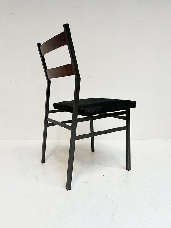 Image 1 of Pallisander Wood Dining Chair From Brabantia, 1960'S