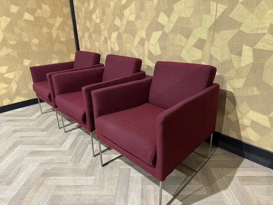 Image 1 of 3x Bert Plantagie Pallas designer armchair