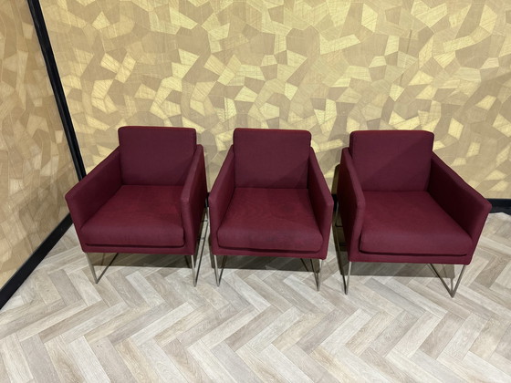 Image 1 of 3x fauteuil design Bert Plantagie Pallas