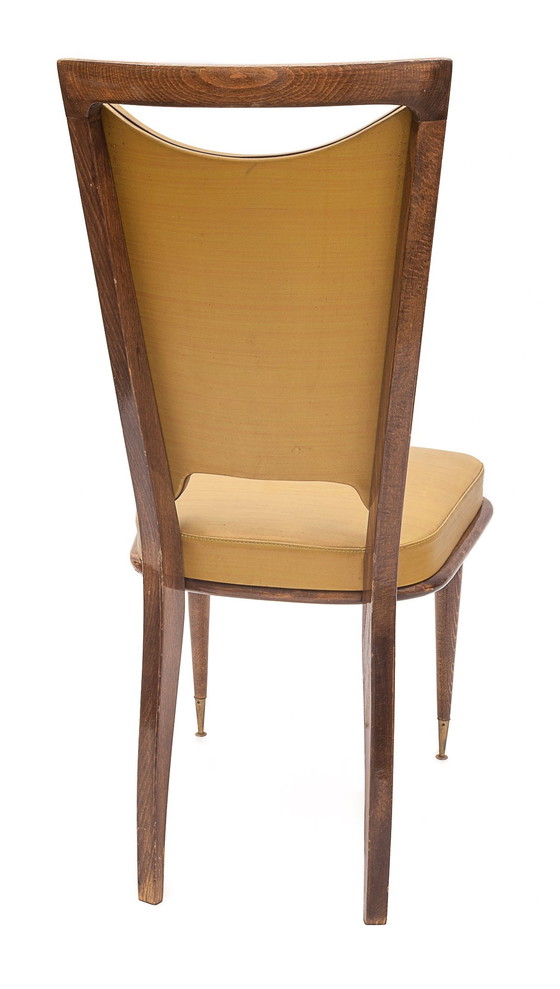 Image 1 of Set Of 6 Art Deco Chairs, 1940