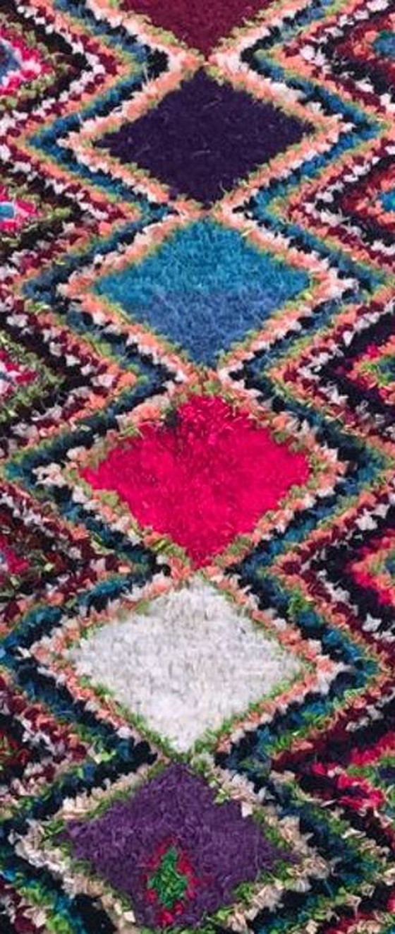 Image 1 of Tapis Boucharouite original du Maroc