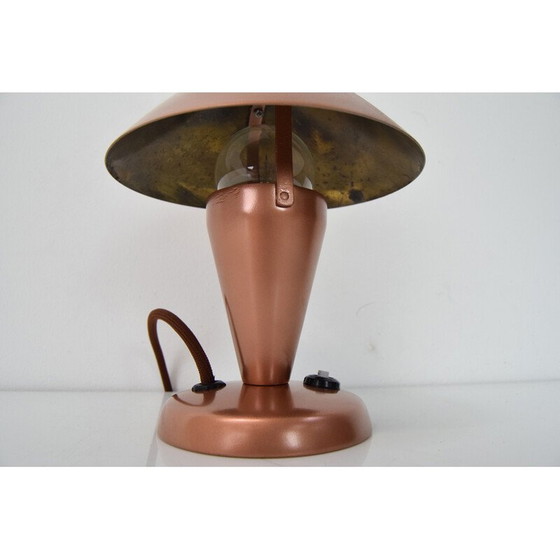 Image 1 of Vintage Bauhaus adjustable table lamp, Czechoslovakia 1930s