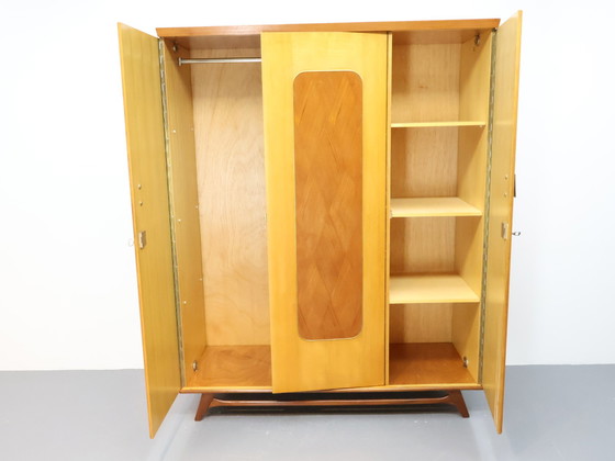 Image 1 of Vintage closet 3 door 1960s slanted legs