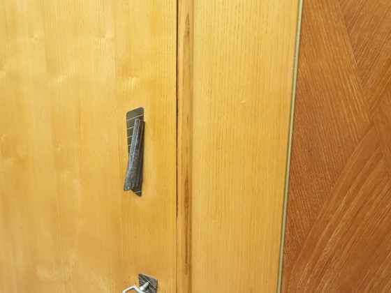 Image 1 of Vintage closet 3 door 1960s slanted legs