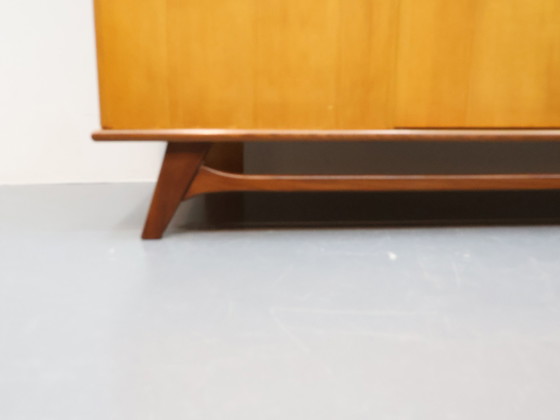 Image 1 of Vintage closet 3 door 1960s slanted legs