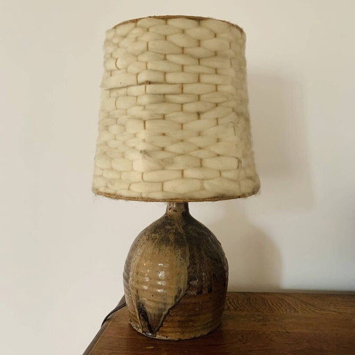 Stoneware Lamp