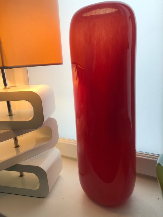 Image 1 of Vaso molto grande • Vetro • Henry Dean • 1980