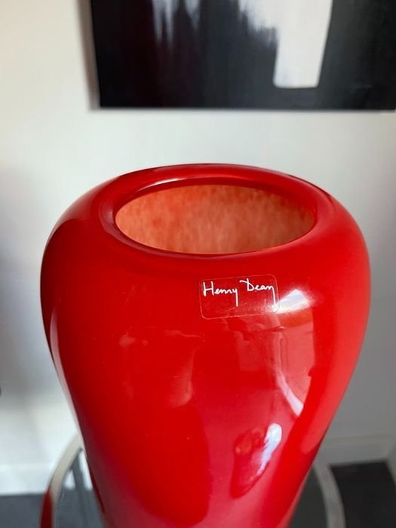 Image 1 of Vaso molto grande • Vetro • Henry Dean • 1980