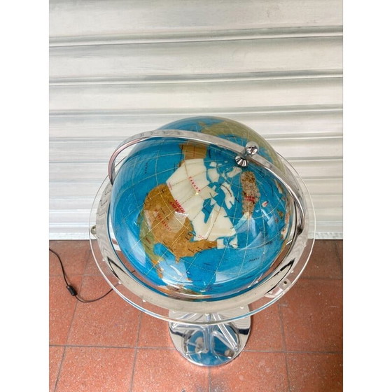 Image 1 of Globo terrestre illuminato d'epoca
