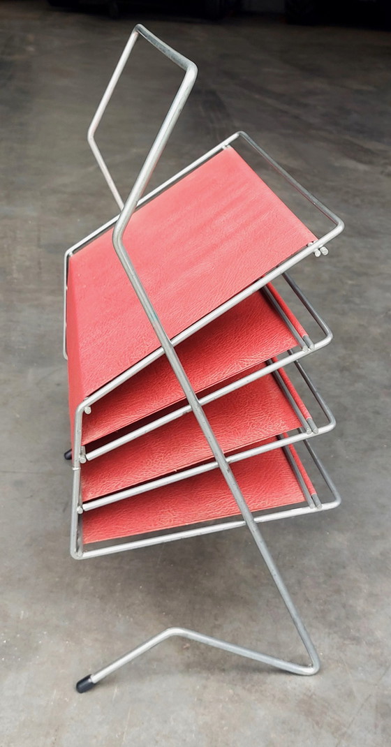Image 1 of Porte-revues design vintage Voss Allemagne