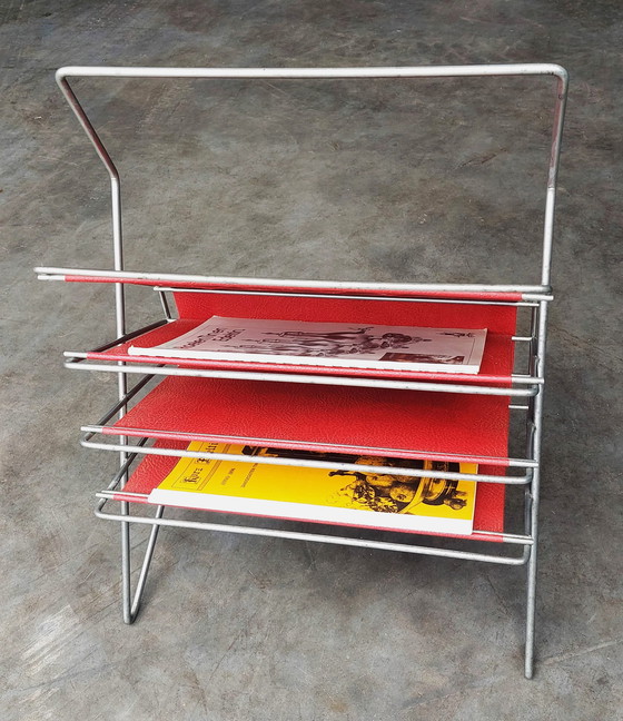Image 1 of Vintage design reading tray Voss Germany