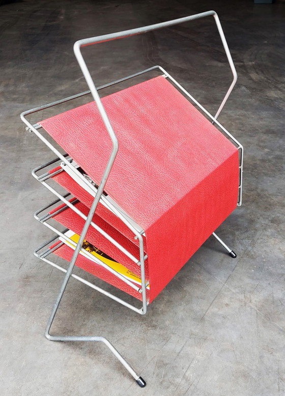 Image 1 of Porte-revues design vintage Voss Allemagne