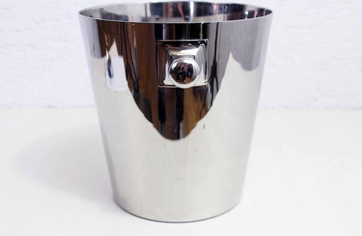 Stainless steel champagne bucket Bouillet Boudelle Lyon 