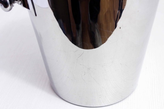 Image 1 of Stainless steel champagne bucket Bouillet Boudelle Lyon 