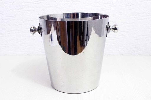 Stainless steel champagne bucket Bouillet Boudelle Lyon 