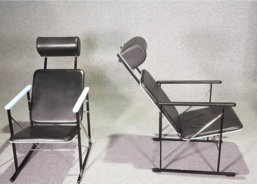 Kukkapuro ( Finland )
2 X A500 Lounge Chair, 1985 Made By Avarte