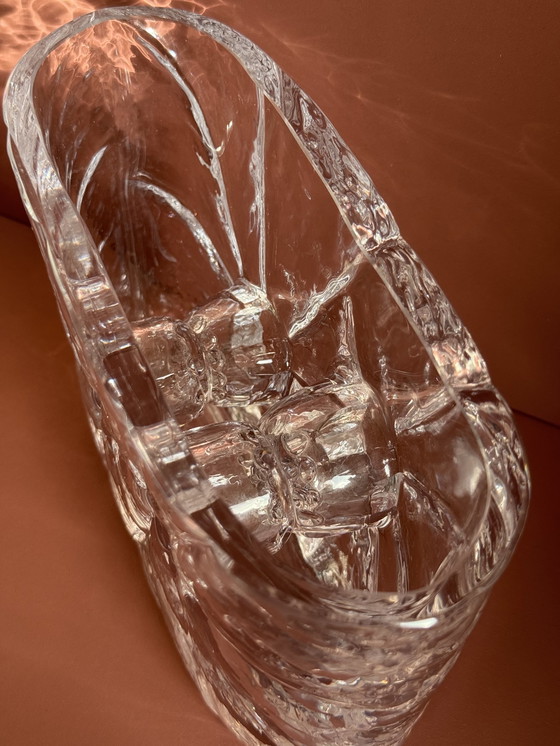 Image 1 of Sunburst Vase Sea Glasbruk