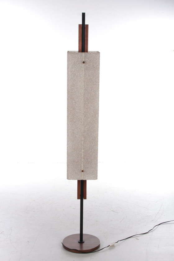 Image 1 of Beautiful Vintage French Floor Lamp with Switch, 1960s