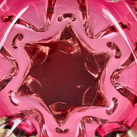 Image 1 of Vintage Art glass bowl by Josef Hospodka for Chribska Glassworks, 1960s