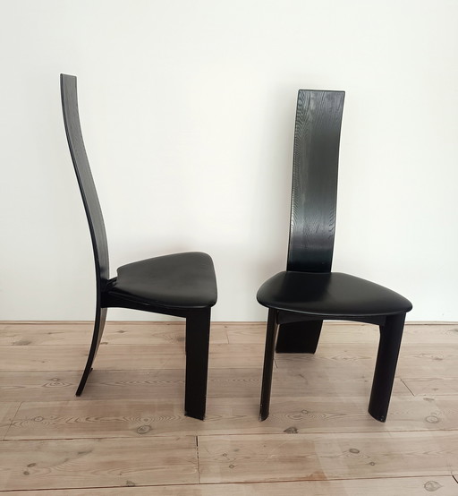 4X Tranekaer Denmark Dining Chairs