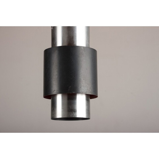Image 1 of Vintage Zénith pendant lamp in aluminum and metal by Jo Hammerborg for Fog and Mørup, Denmark 1960