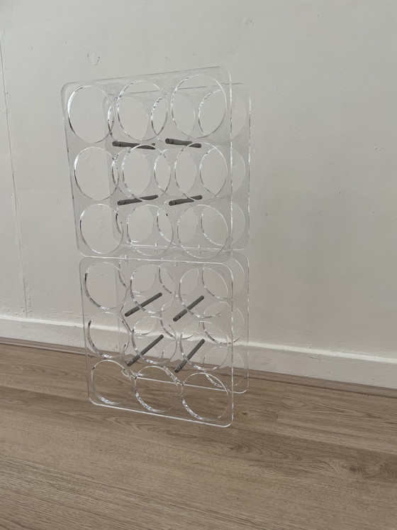 Image 1 of Porte-bouteilles design vintage