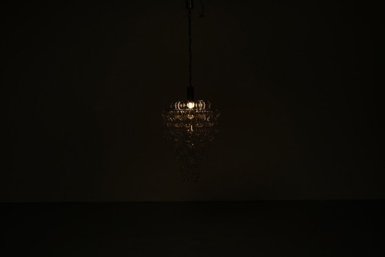 Image 1 of Giogali chandelier by Angelo Mangiarotti for Vistosi, Italy 1970.