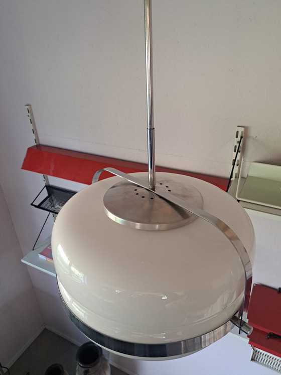 Image 1 of Lampe suspendue vintage de l'ère spatiale