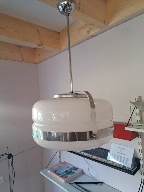 Image 1 of Lampe suspendue vintage de l'ère spatiale