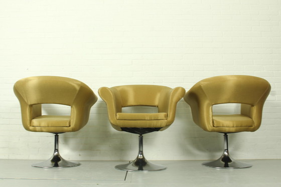 Image 1 of Sedie girevoli vintage di design svedese Johanson &#39;Largo&#39;, anni &#39;90