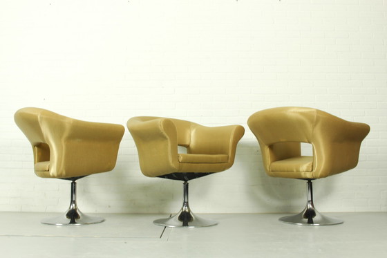 Image 1 of Sedie girevoli vintage di design svedese Johanson &#39;Largo&#39;, anni &#39;90