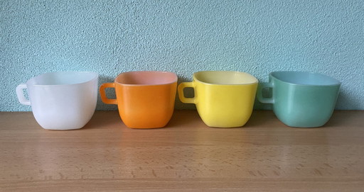 4 Opale Cups 1960S 