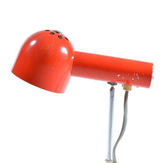 Image 1 of Red table lamp Josef Hurka - 1960s