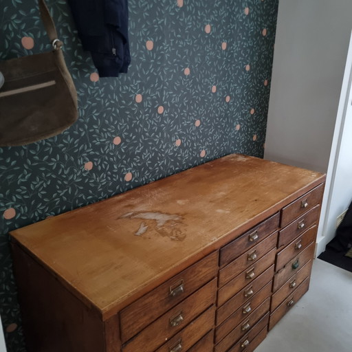 Apothecary Cabinet From The 1930s