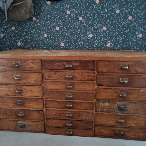 Apothecary Cabinet From The 1930s