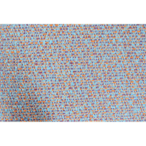 Image 1 of Vintage armchair with multicolored fabric by E.Homa 1960